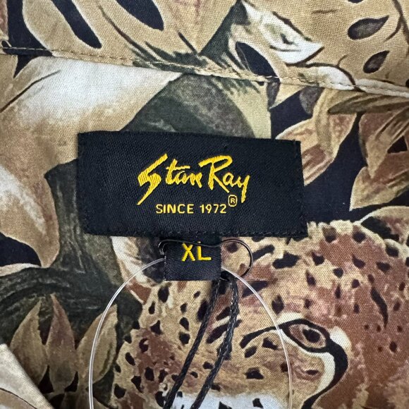 Stan Ray Tour Shirt Animal Camo XL Short Sleeve Tiger Lion Zebra NWT TP-3490 - Picture 6 of 10